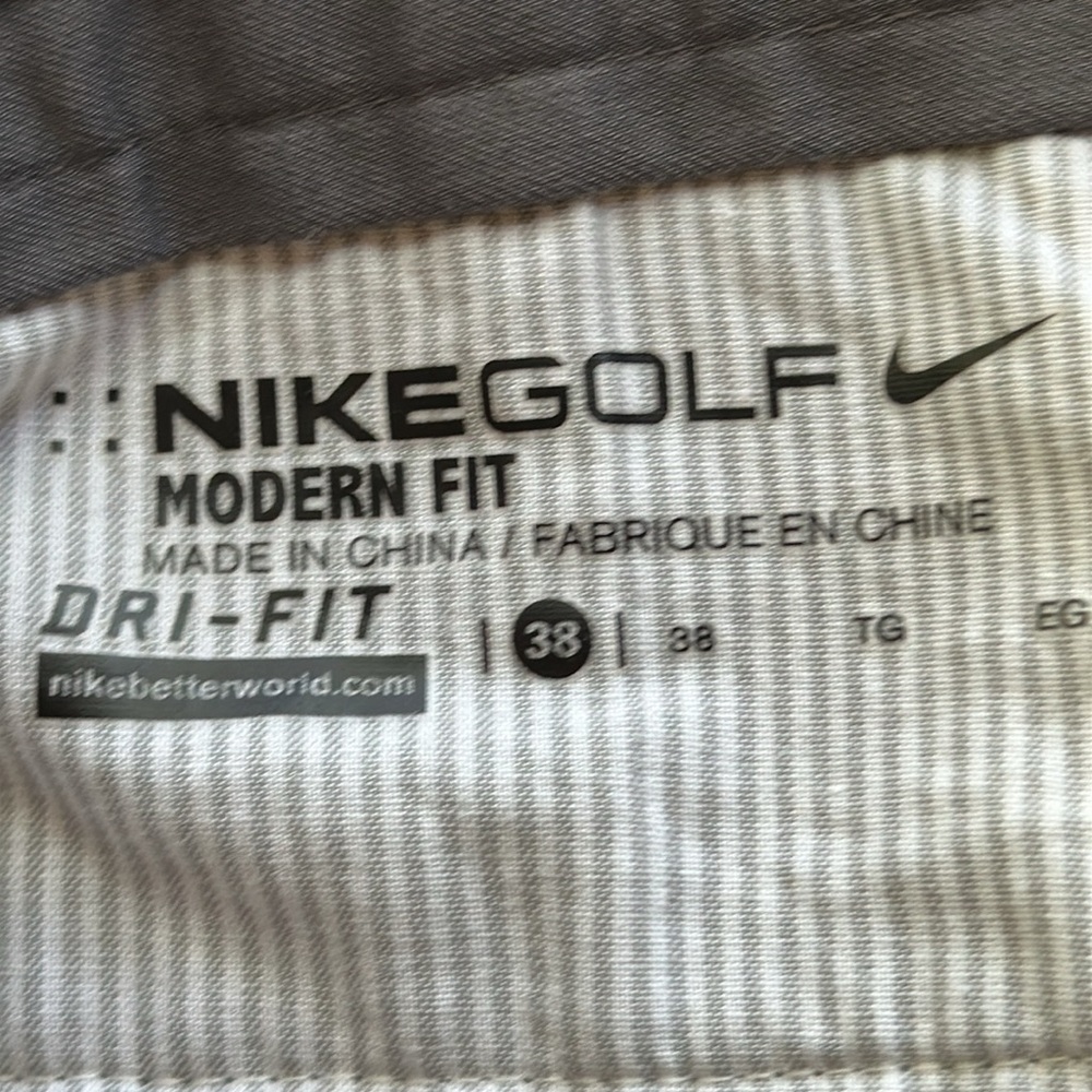 Men's Nike Modern Fit Dri-Fit Golf Shorts Size 38 Gray - Picture 8 of 9